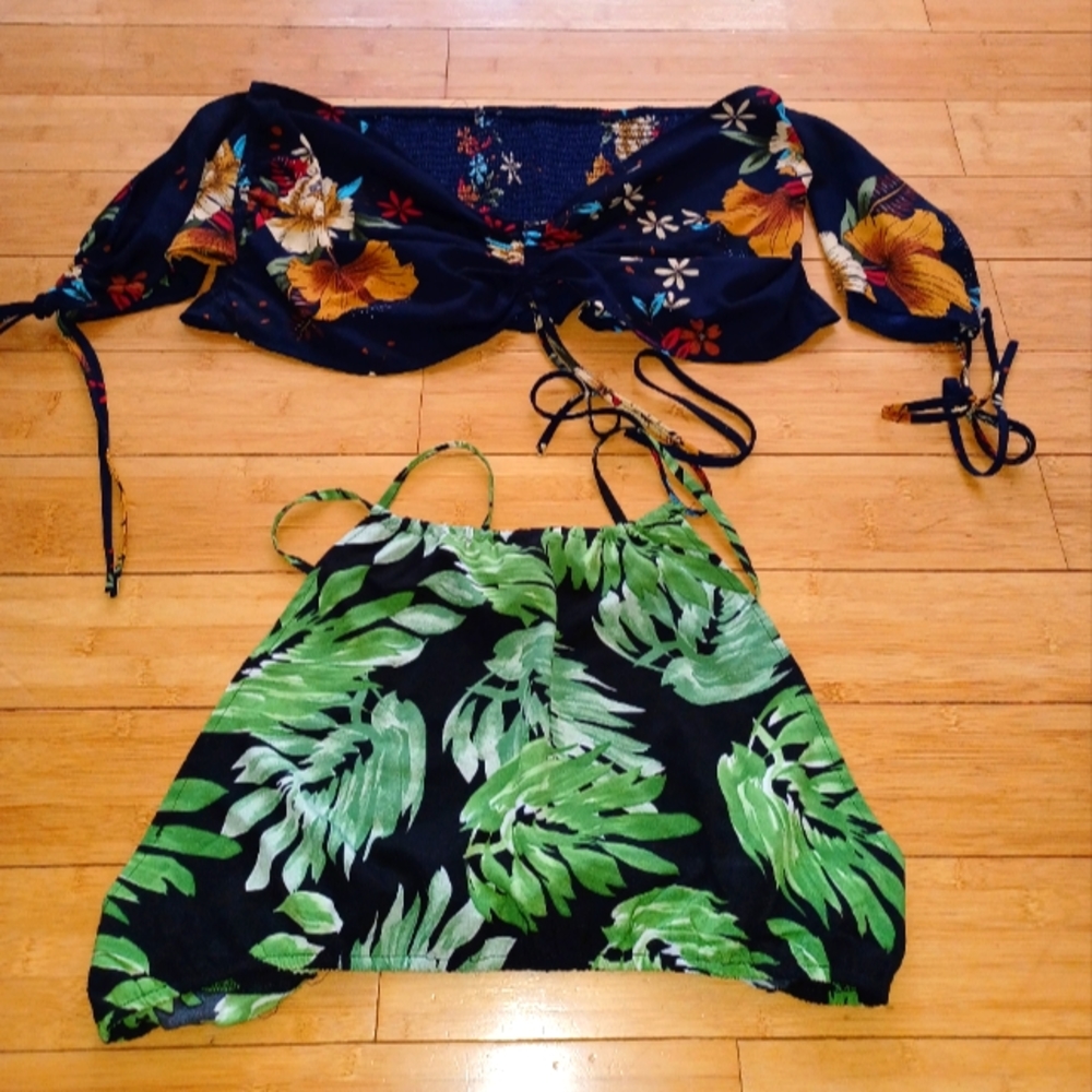 Plus sized crop top bundle